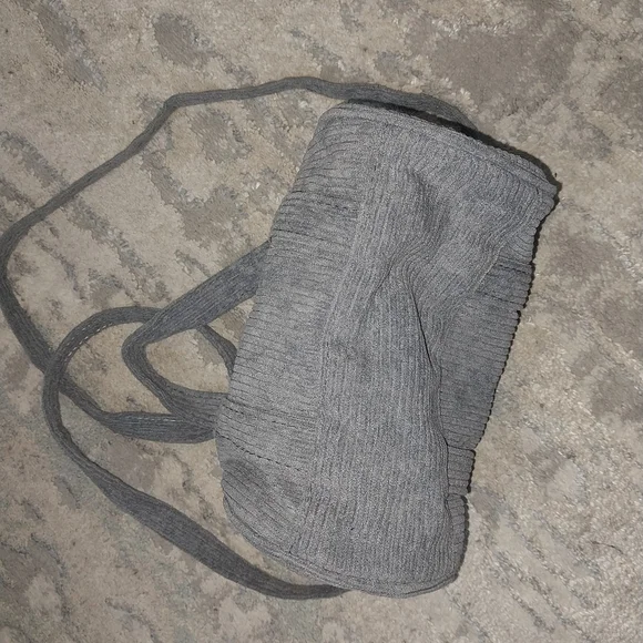 Gray Corduroy Crossbody - Picture 5 of 9